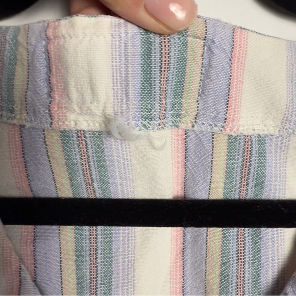 โ๏ธ VTG JAMZ Original Striped Cotton Pullover Shirt | 80s Surf Style | Size L - Picture 7 of 8
